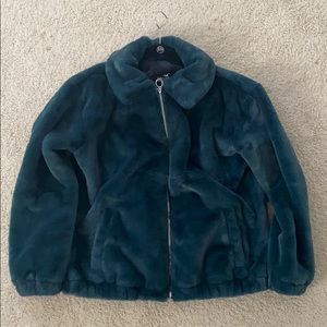 Faux fur jacket